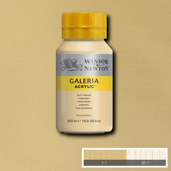 Winsor et Newton - Galeria Acrylic Couleur - 500 ml - Buff Titanium