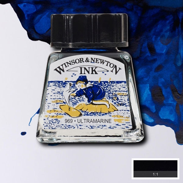 Winsor e Newton - Drawing Ink - 14ml - Ultramarine