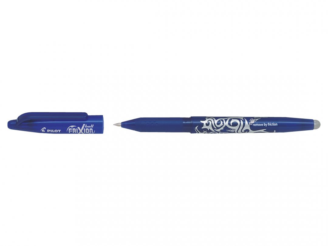 Pilot - FriXion Ball 0.7 - Erasable Gel Ink Rollerball pen - Blue - Medium Tip - 3x Pack