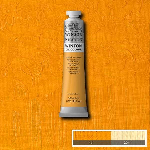Winsor and Newton - Winton Oil Colour - 200ml - Cadmium Yellow (9)