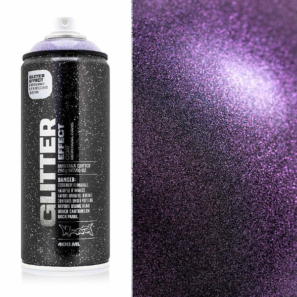 Montana GLITTER EFFECT Spray Paint 400ml Cosmos