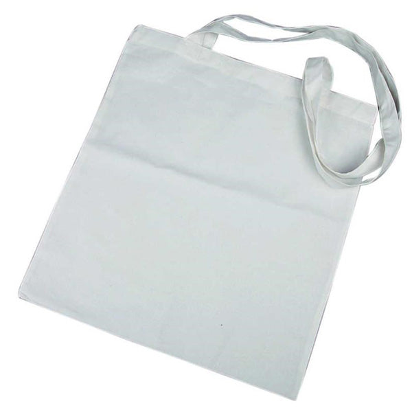 Create Craft - Shopping Bag - With long handle  white  1pc.