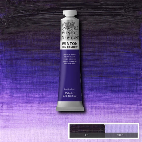 Winsor and Newton - Winton Oil Colour - 200ml - Dioxazine Purple (47)