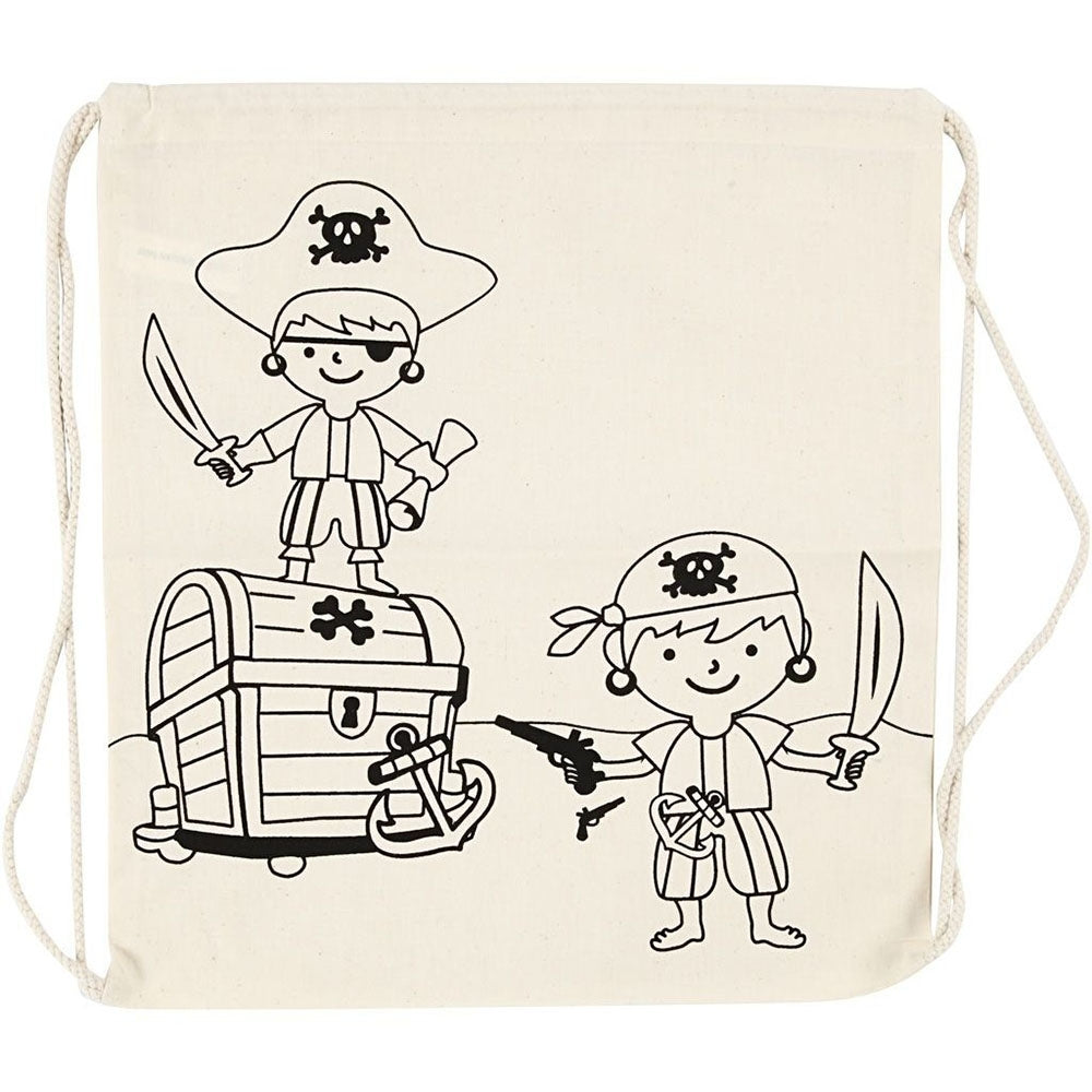 Create Craft - Drawstring Bag 37x41cm Pirate