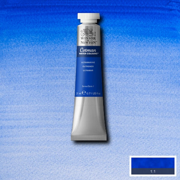 Winsor and Newton - Cotman Watercolour - 21ml - Ultramarine