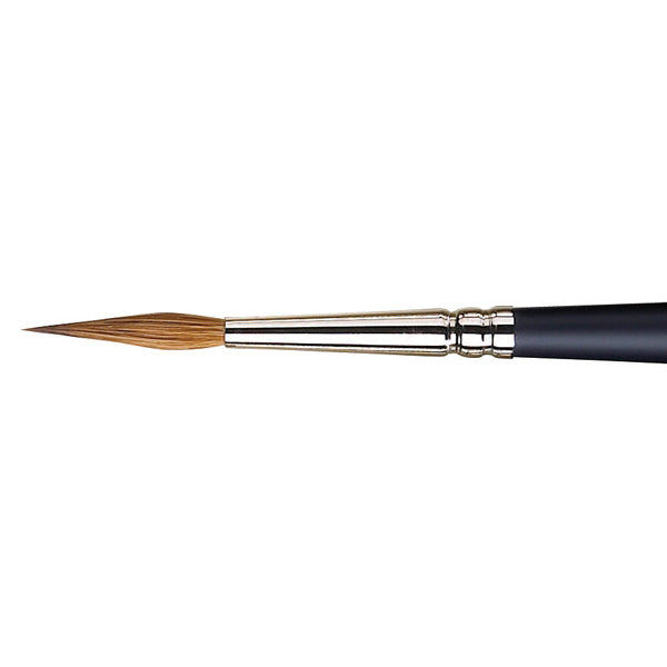 Winsor and Newton - Artists' Watercolour Sable Pointed Round Short Handle Brush - No. 5
