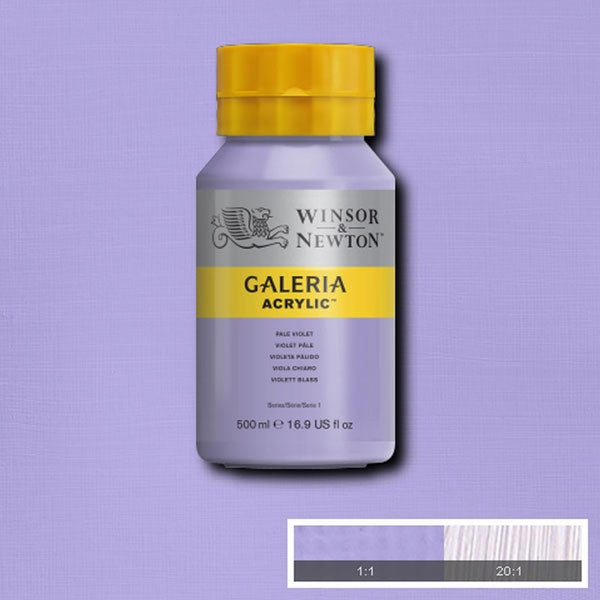 Winsor and Newton - Galeria Acrylic Colour - 500ml - Pale Violet