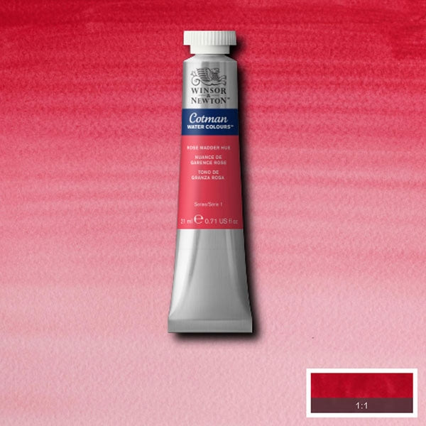 Winsor and Newton - Cotman Watercolour - 21ml - Rose Madder