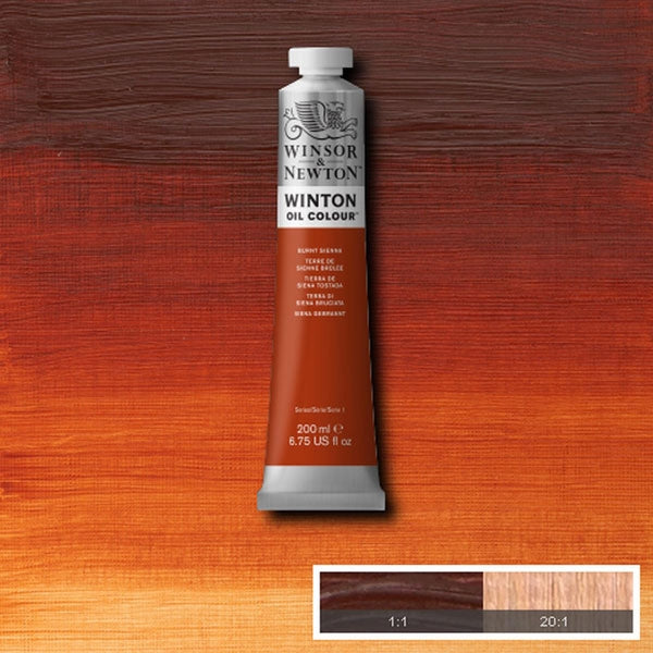 Winsor und Newton - Winton Oil Color - 200 ml - Burnt Sienna (2)