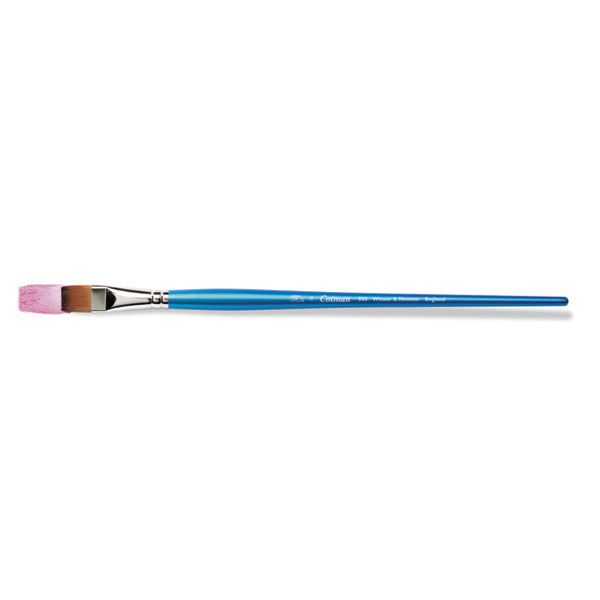 Winsor and Newton - Cotman Series 555 Short Flat Long Handle Brush - No. 18