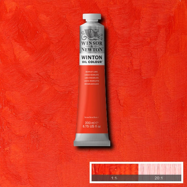 Winsor und Newton - Winton Oil Color - 200 ml - Scarlet Lake (38)