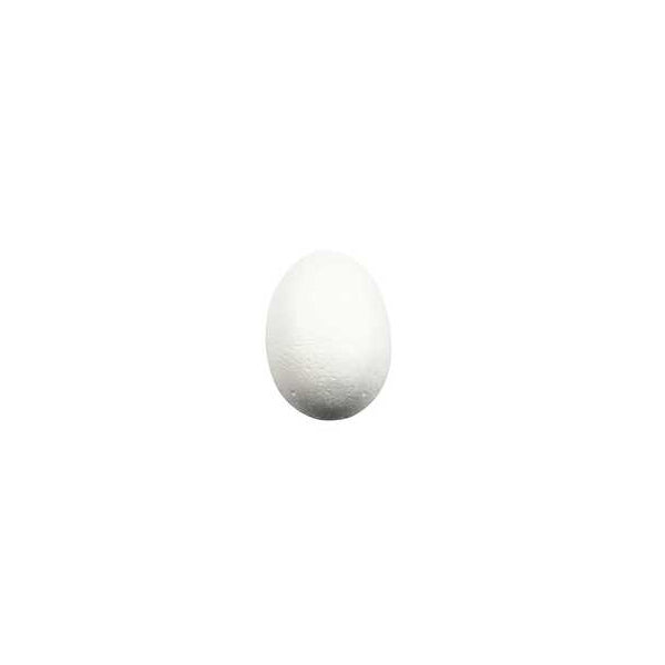 Crea artigianato - uova 4,8 cm - polistirene - 10 pacchetto