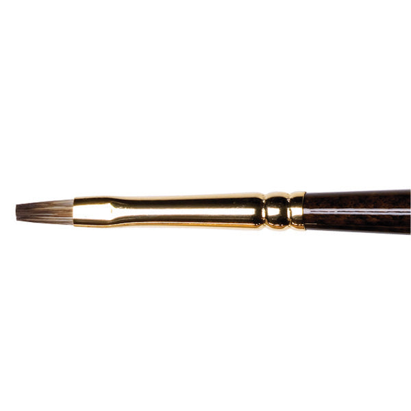 Winsor et Newton - Monarch Flat Long Handle Brush - No. 0