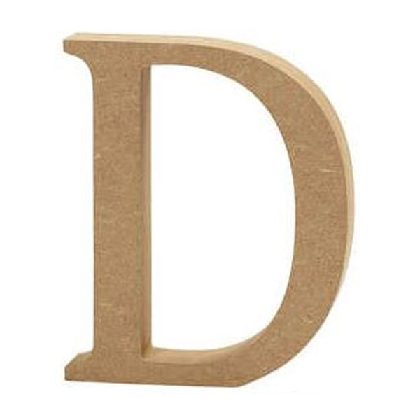 Craft - MDF -Buchstaben 13cm - D erstellen