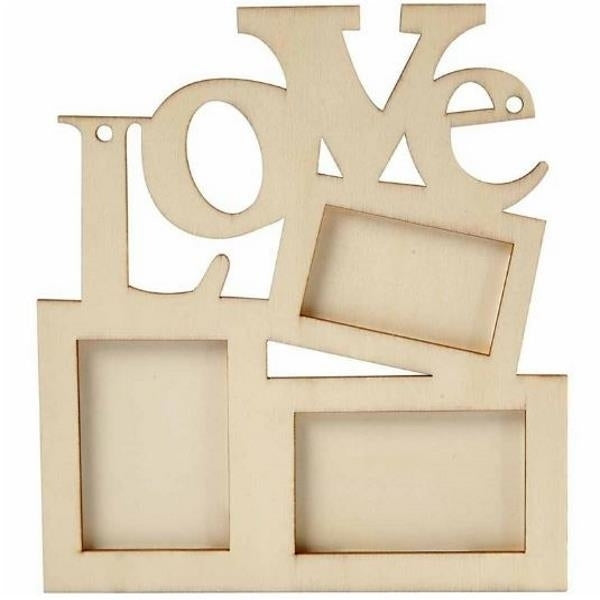 Create Craft - Love Collage Frame 10pieces