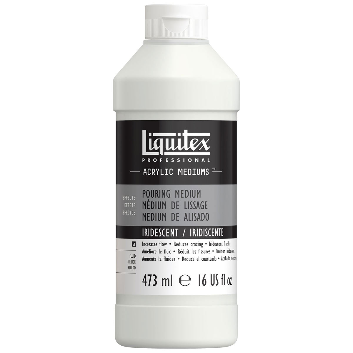 Liquitex - Pouring Medium Iridescent Finish 473ml