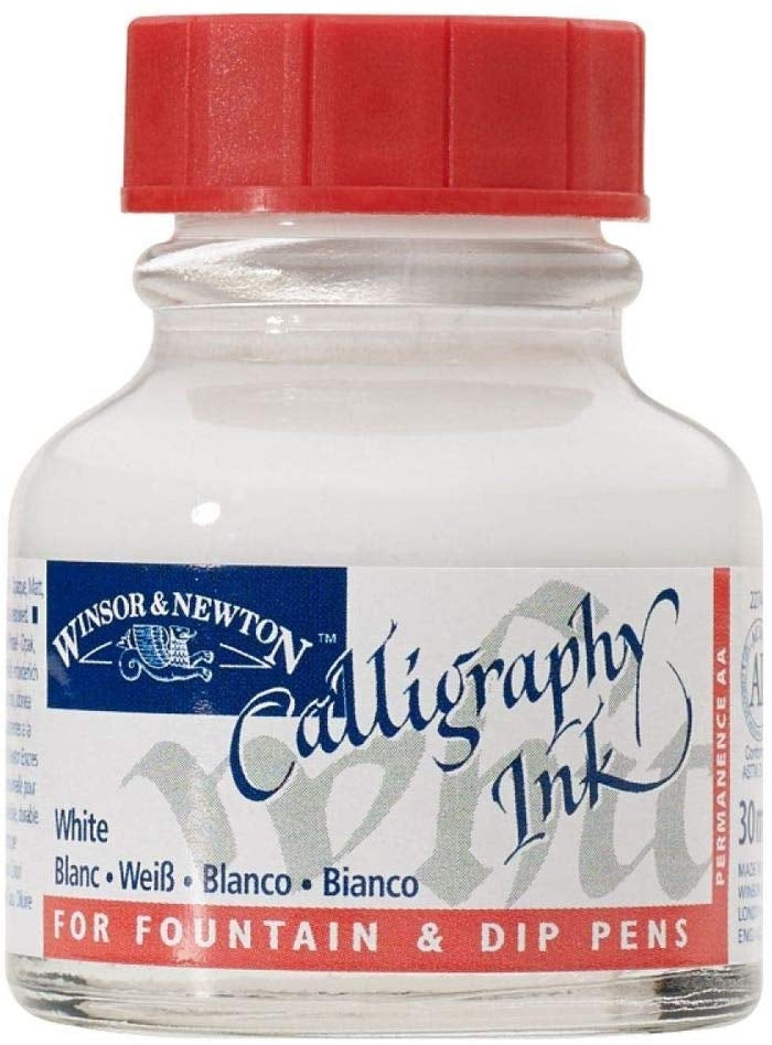 Winsor and Newton - Calligraphy Ink - 30ml - White