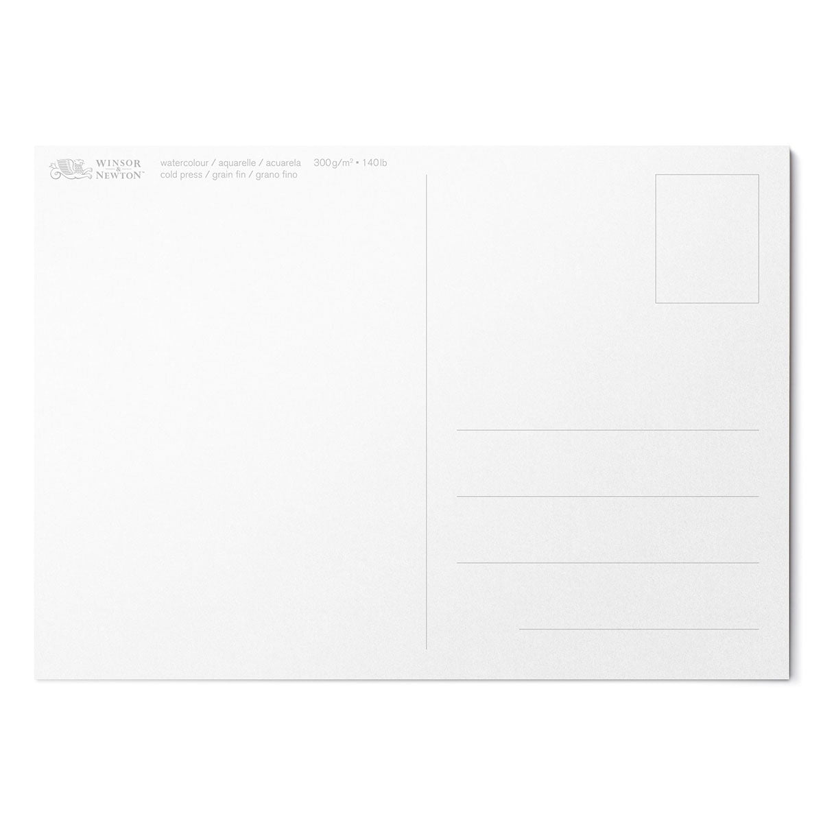 Winsor & Newton - Aquarement PAD - GUMMED - Cold Pressed A6 Cartes postales - 15 feuilles 300gsm