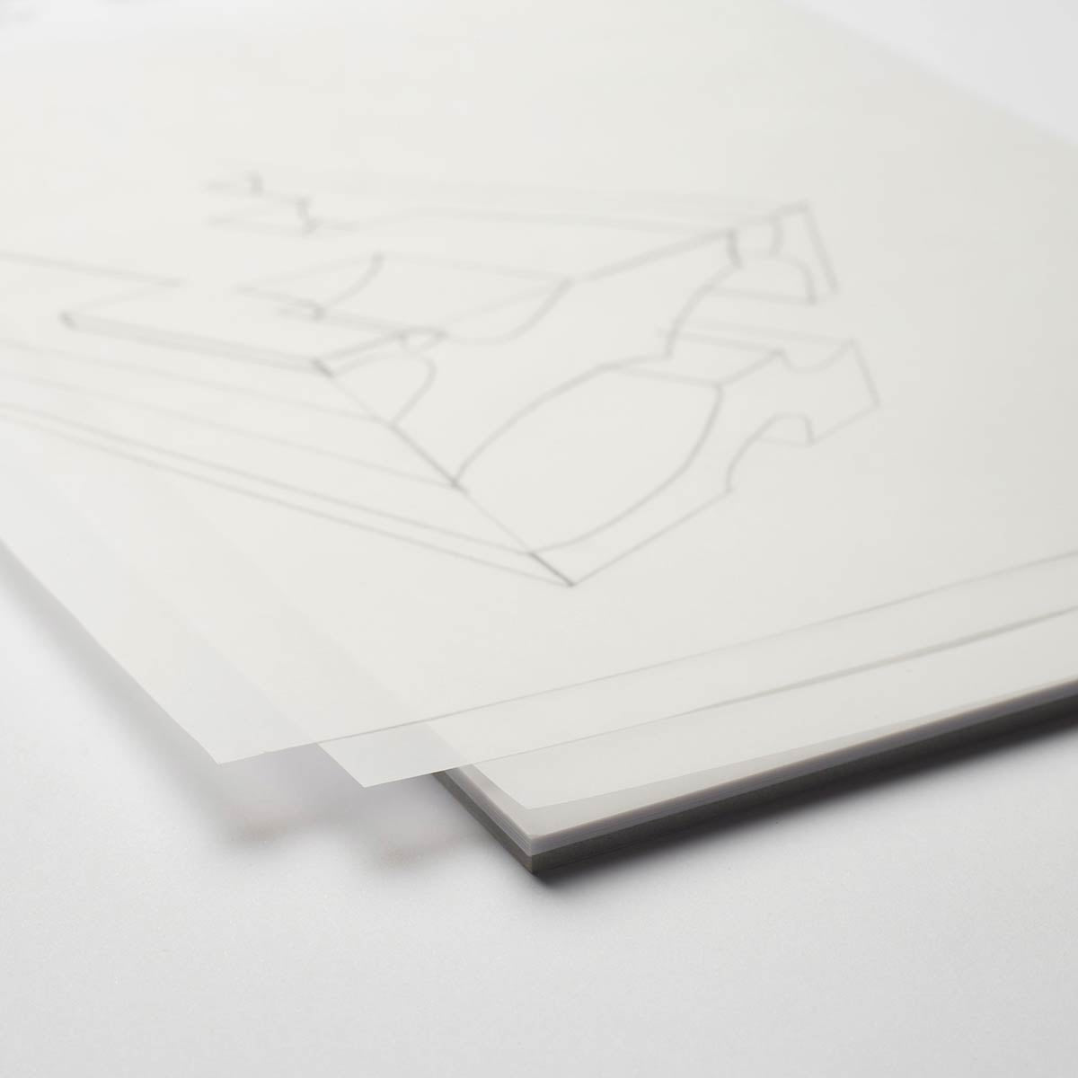 Tracing Paper Rendering Tracing Paper Drawing