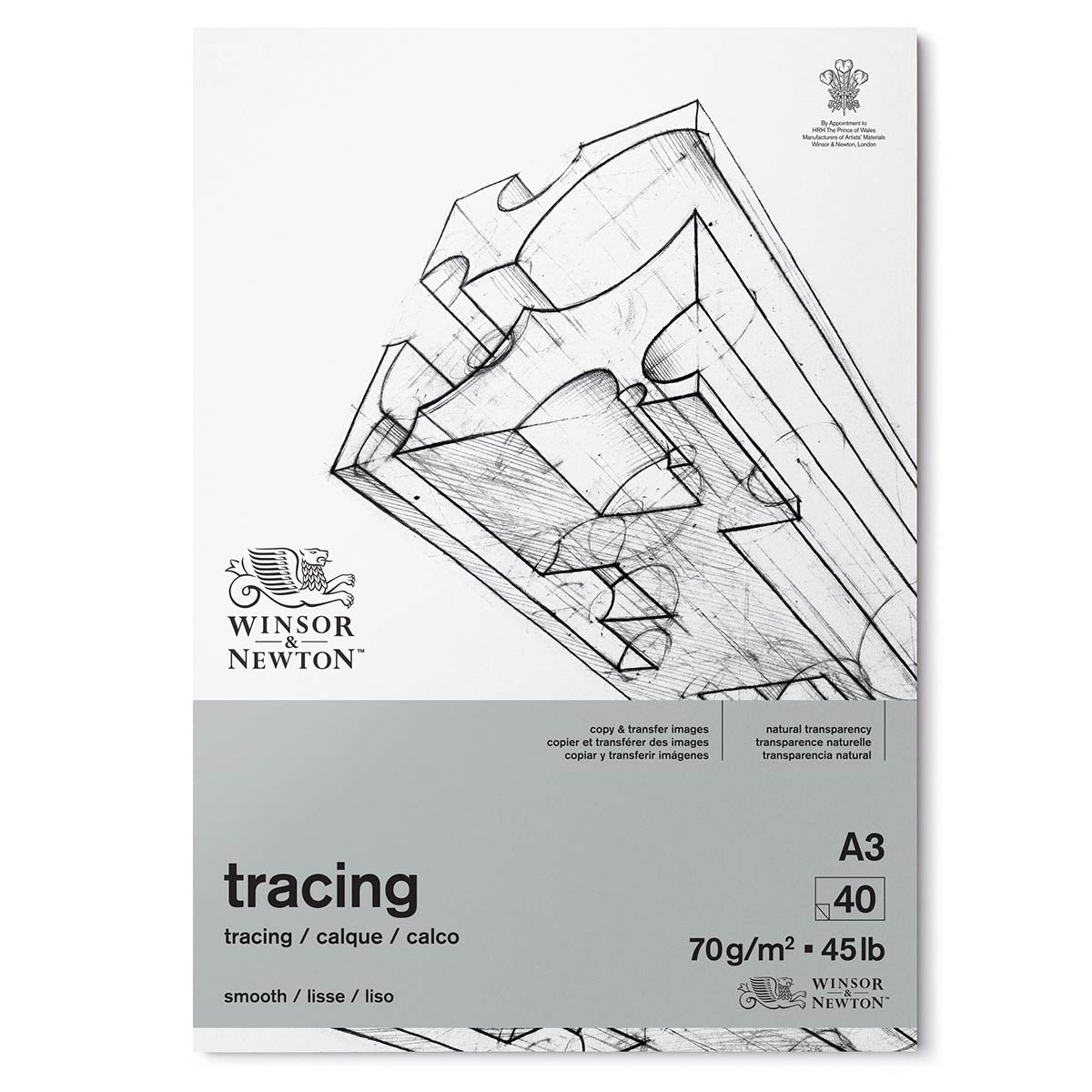Winsor & Newton - Tracing Paper Pad- 70gsm - A3