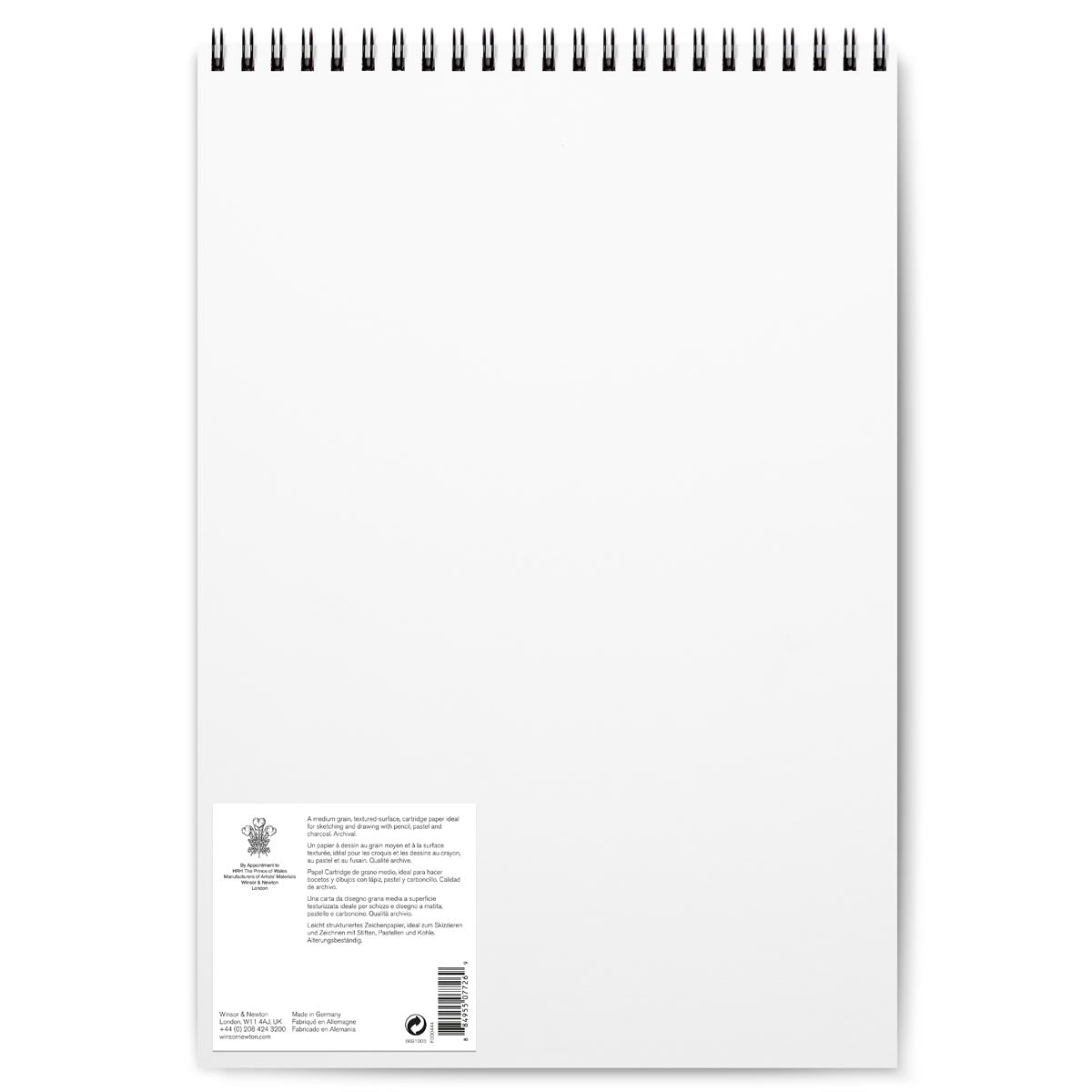Winsor and Newton - Smooth Surface Cartridge 150gsm Spiral Pad - A3
