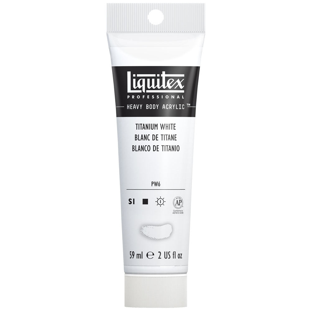 Liquitex - Couleur acrylique du corps lourd - 59 ml de titane blanc