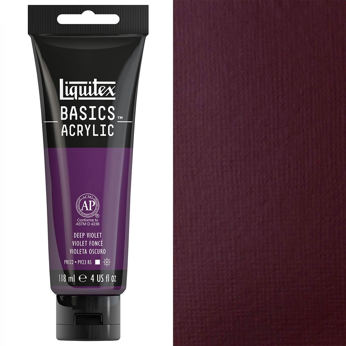 Liquitex - Basics Acrylfarbe - 118 ml Tiefes Violett