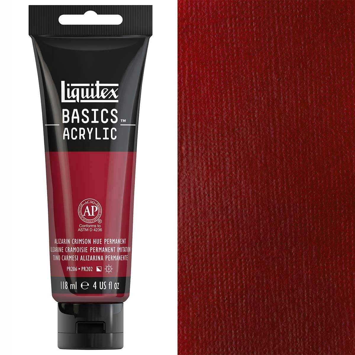 Liquitex - Basics Acrylic Colour - 118ml Alizarin Crimson Permanent Hue