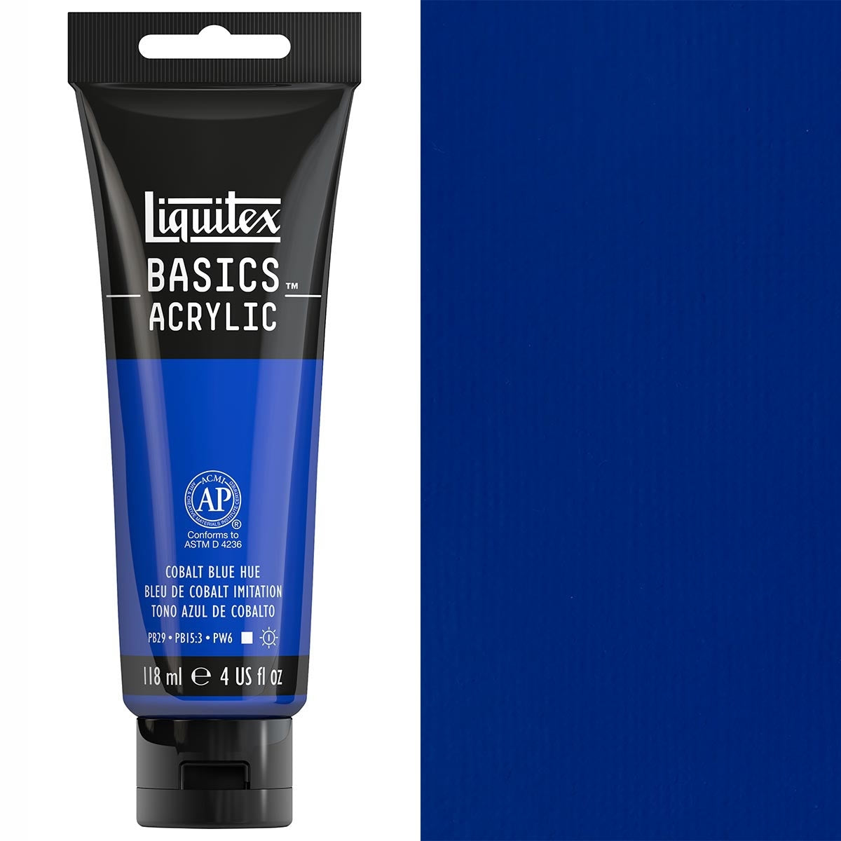 Liquitex - Basics Acryl -kleur - 118 ml Kobaltblauwe tint
