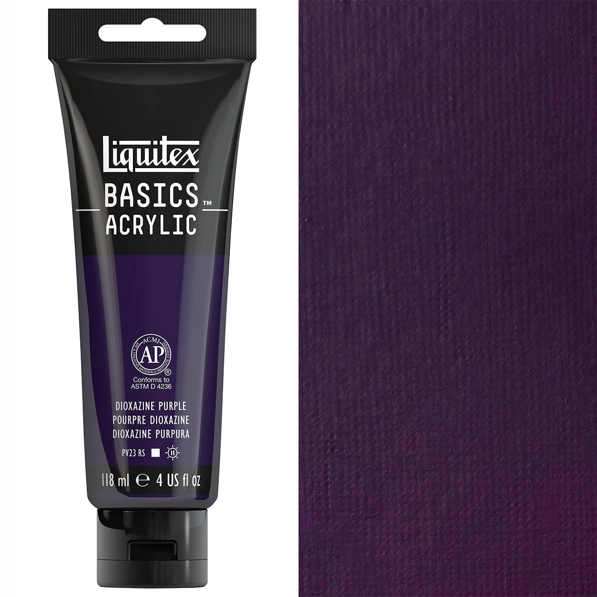 Liquitex - Basics Acryl -kleur - 118 ml Dioxazine Purple