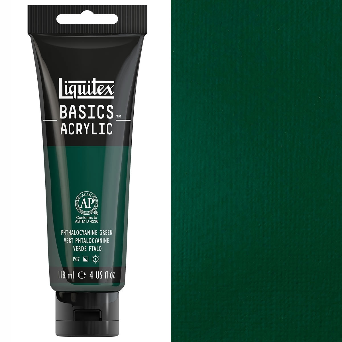Liquitex - Basics Acryl -kleur - 118 ml Phthalo Green