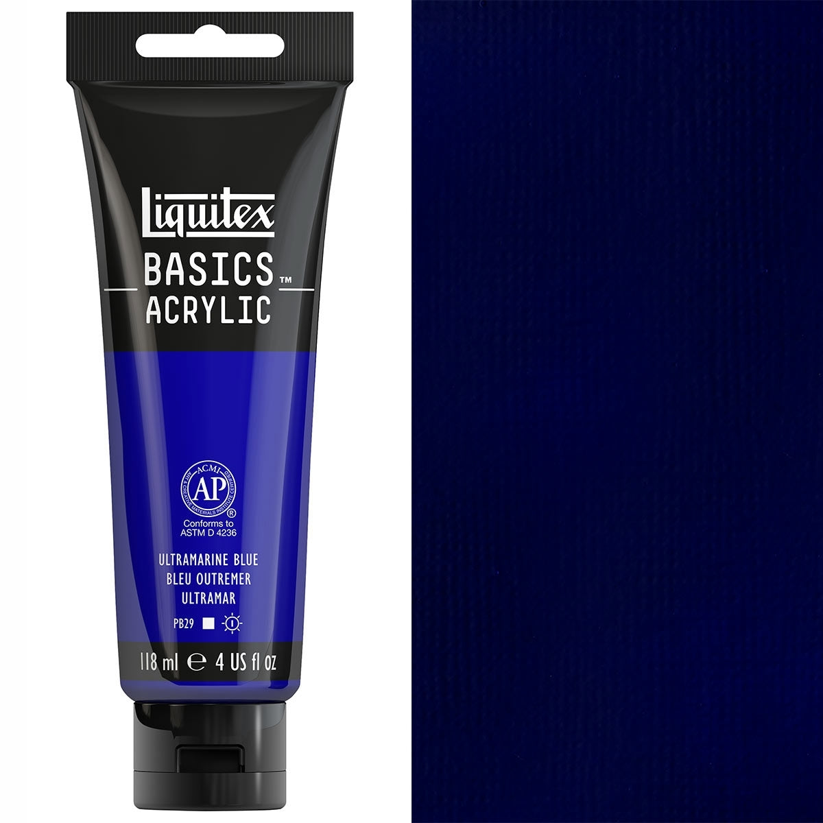 Liquitex - Basics Acryl -kleur - 118 ml Ultramarine