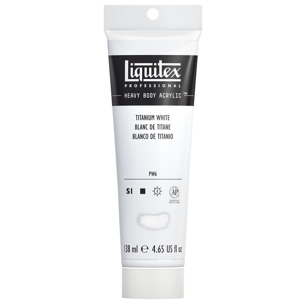 Liquitex - Couleur acrylique du corps lourd - 138 ml de titane blanc
