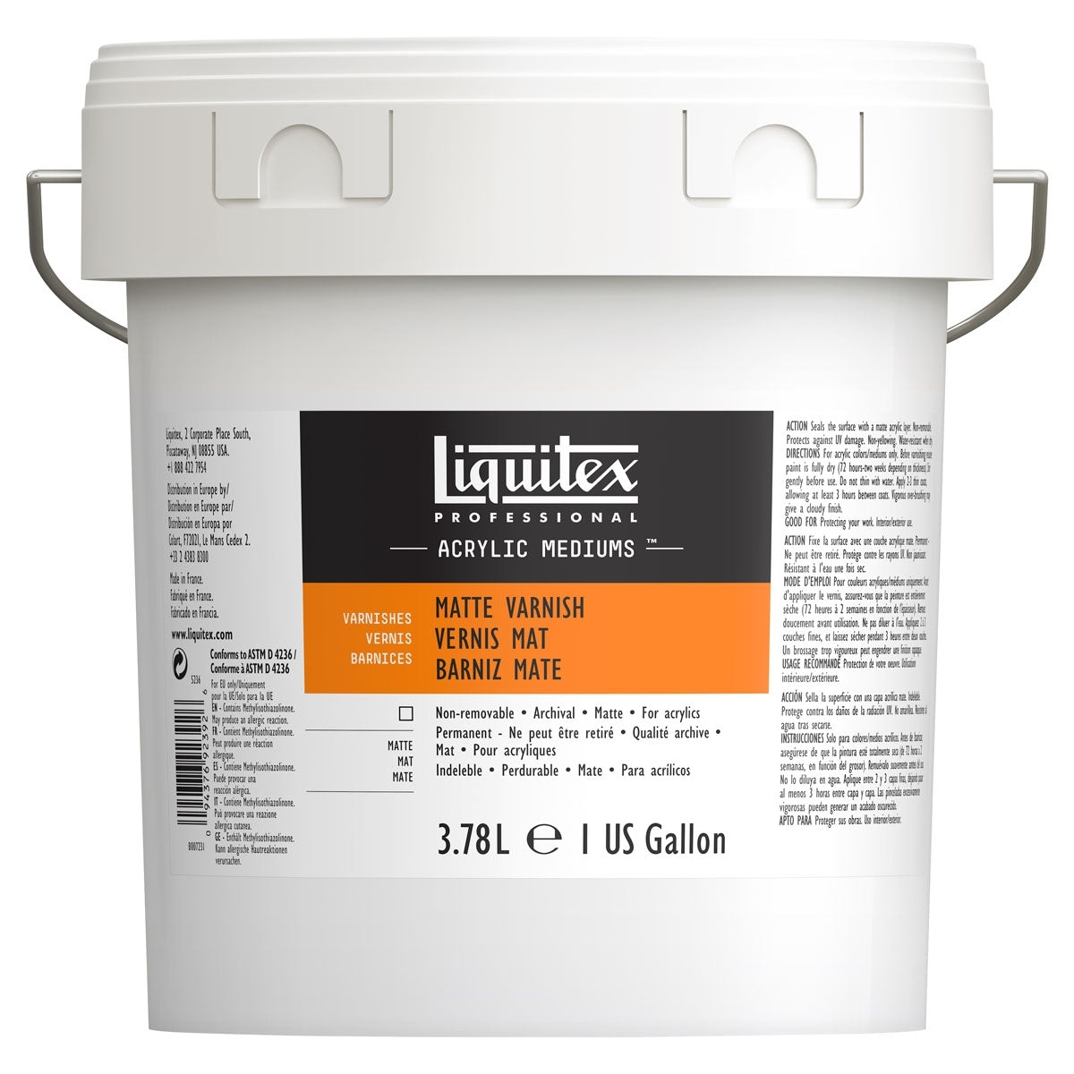 Liquitex - mattes Lack 3,79 Liter