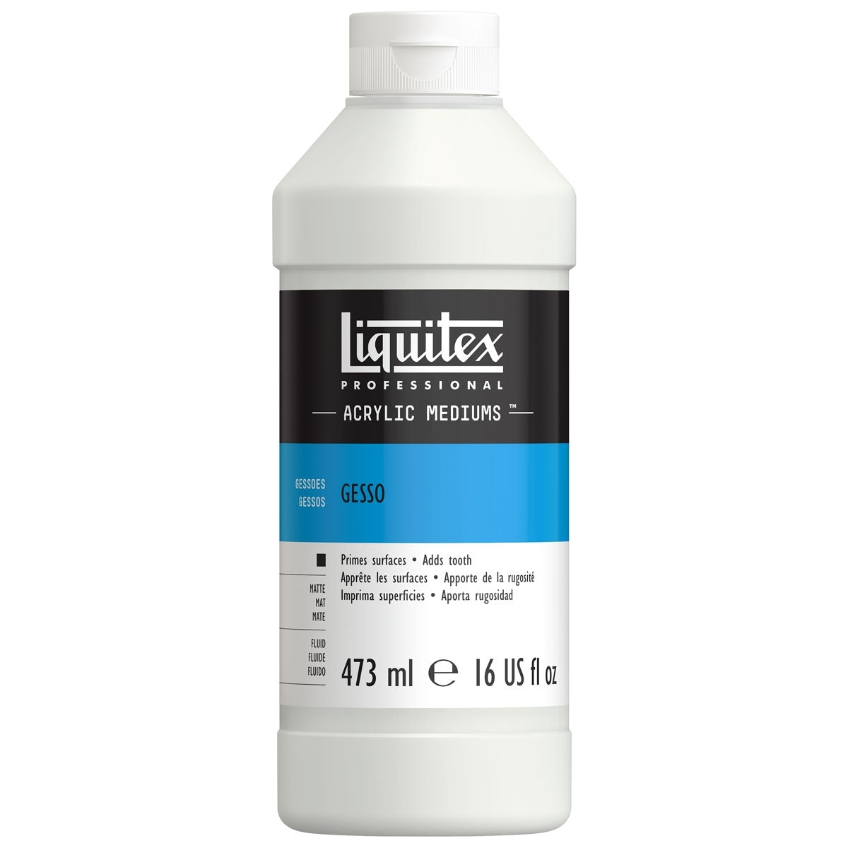 Liquitex - Gesso blanc 473 ml