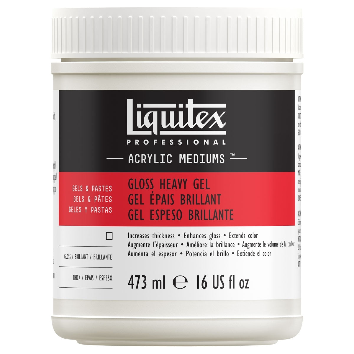 Liquitex - Gloss Heavy Gel Medium 473 ml
