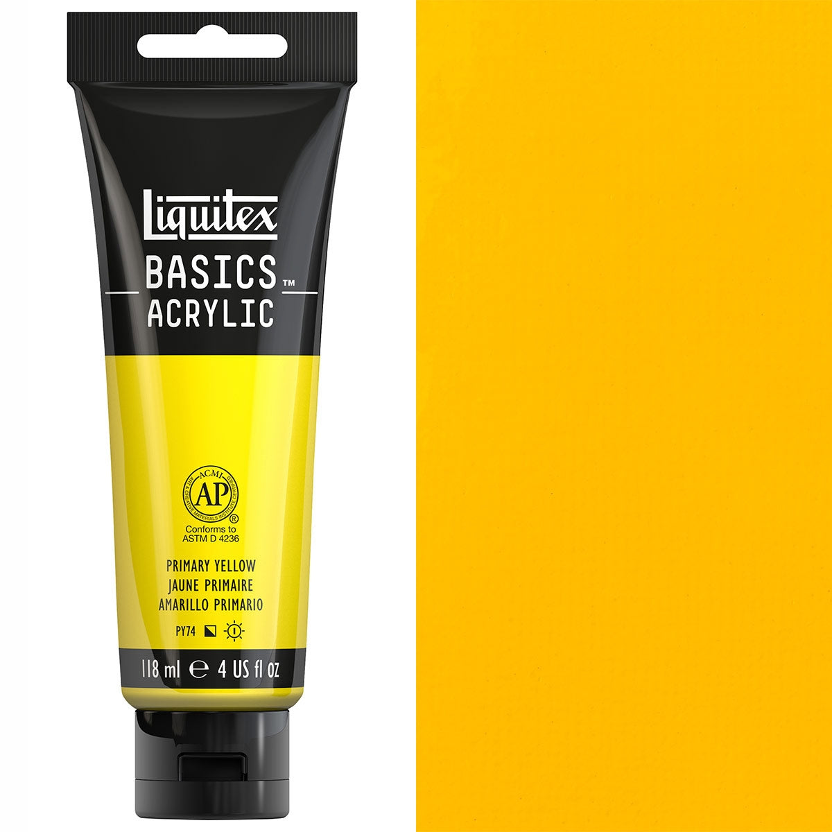 Liquitex - Basics Colore acrilico - 118 ml di giallo primario