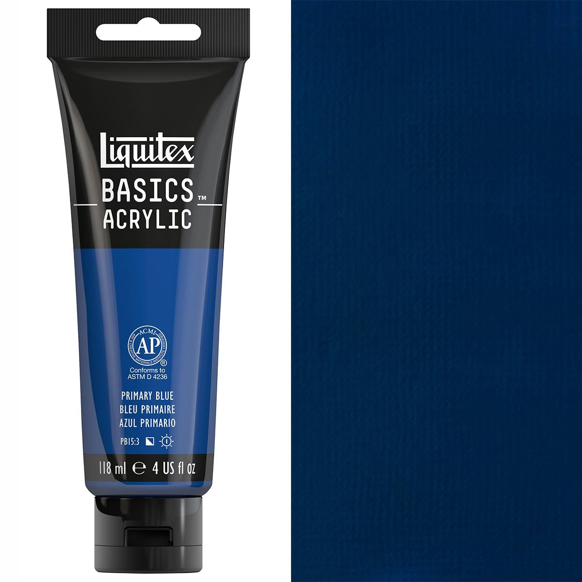 Liquitex - Basics Acryl -kleur - 118 ml Primair Blauw