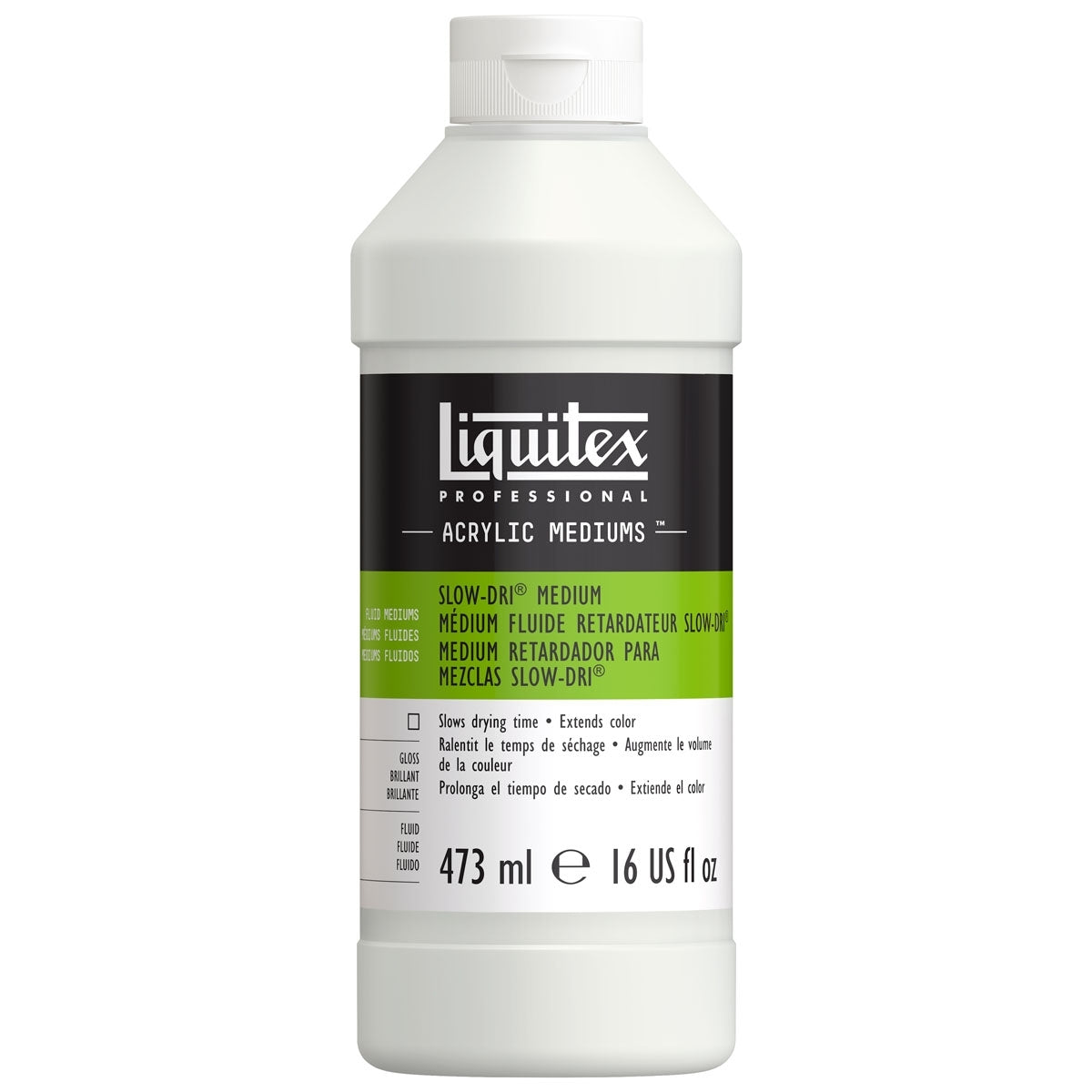 Liquitex - Médium de liquide de mélange DRI lent 473 ml