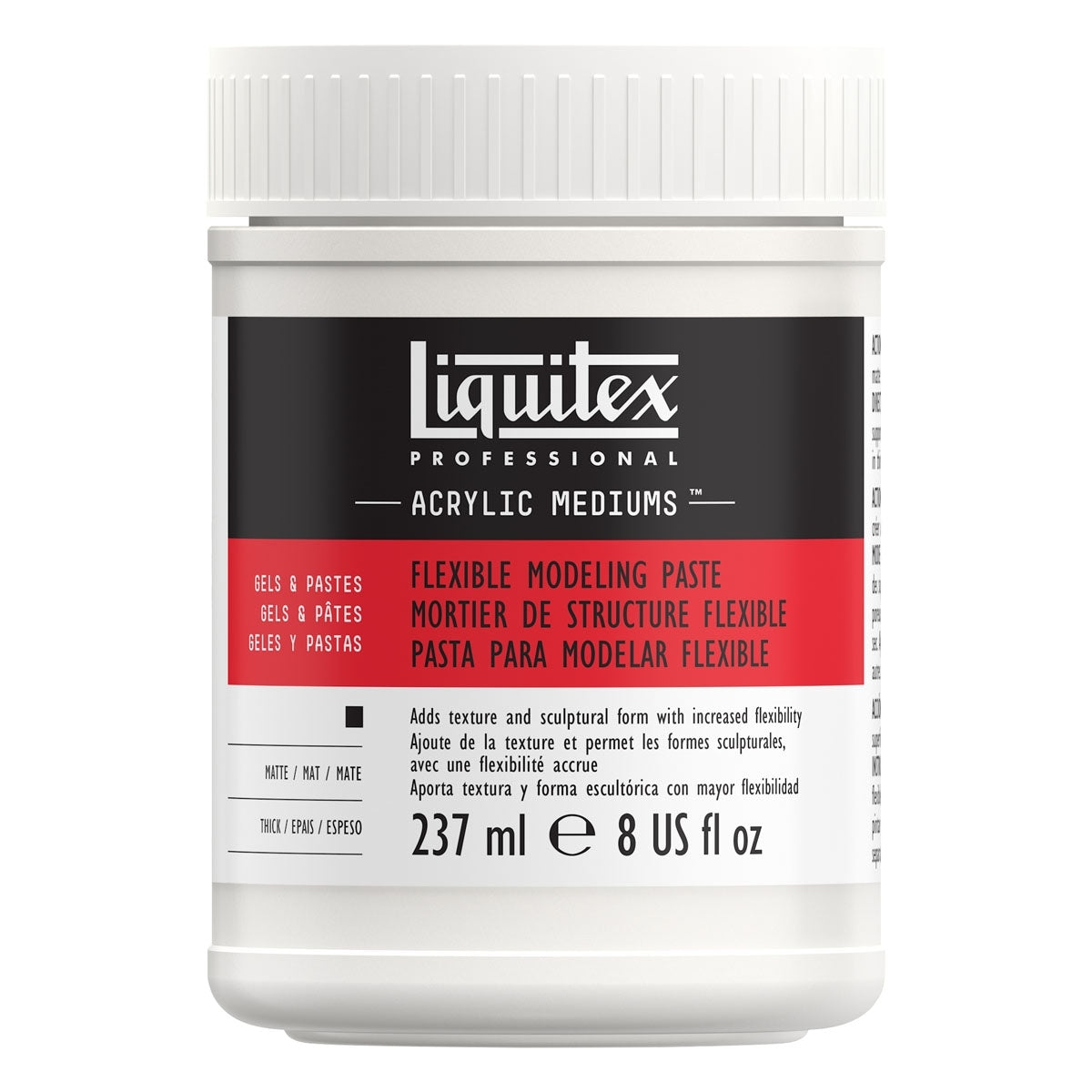 Liquitex - pasta di modellazione flessibile 237 ml