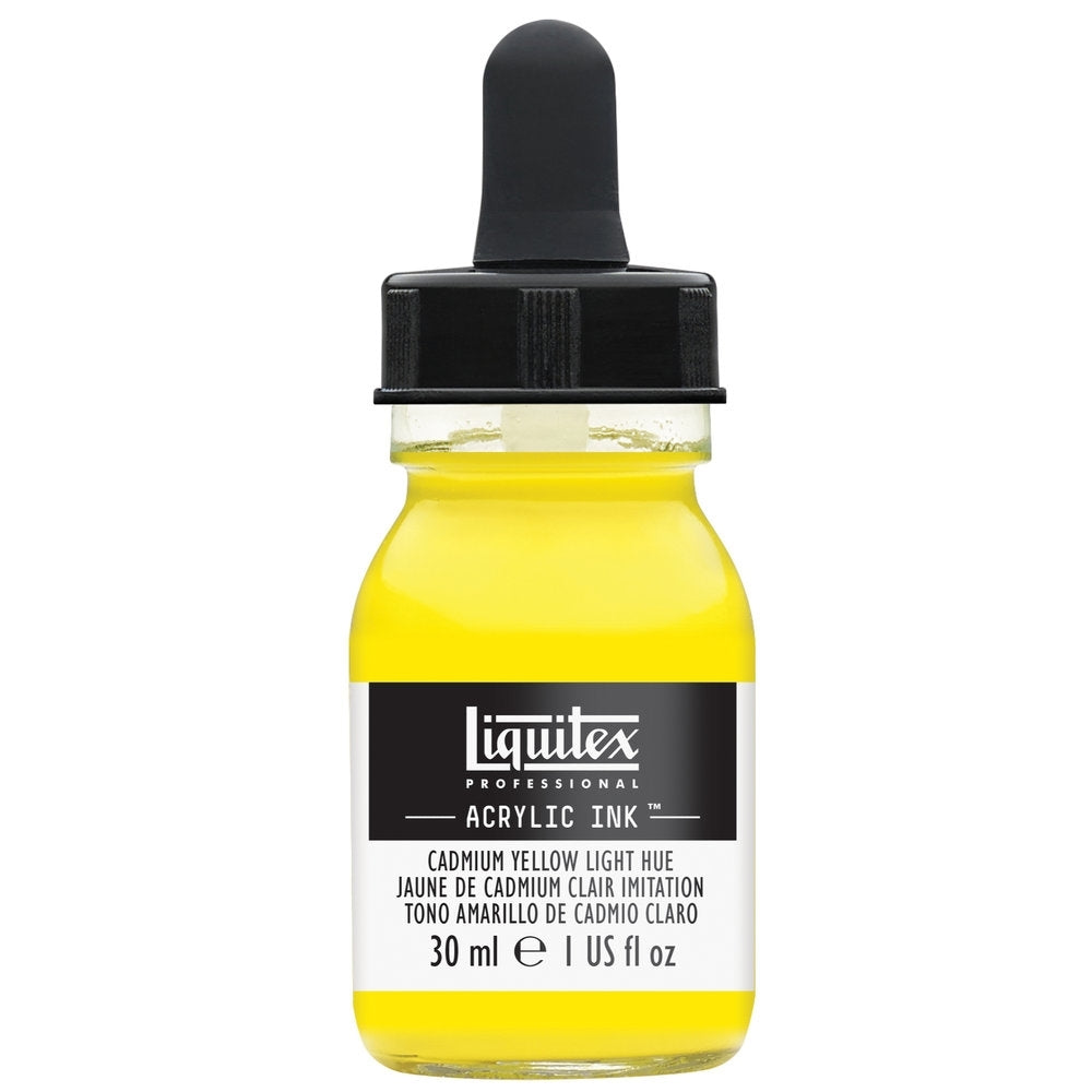 Liquitex - Acryl -inkt - 30 ml cadmium gele lichte tint