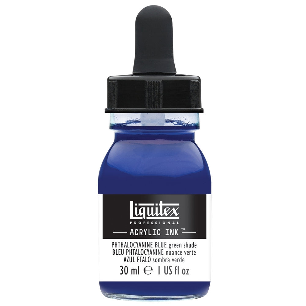 Liquitex - Acrylic Ink - 30ml Phthalo Blue Green Shade