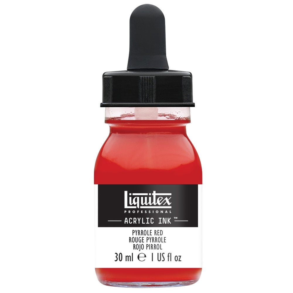 Liquitex - Acryl -inkt - 30 ml Pyrole Rood