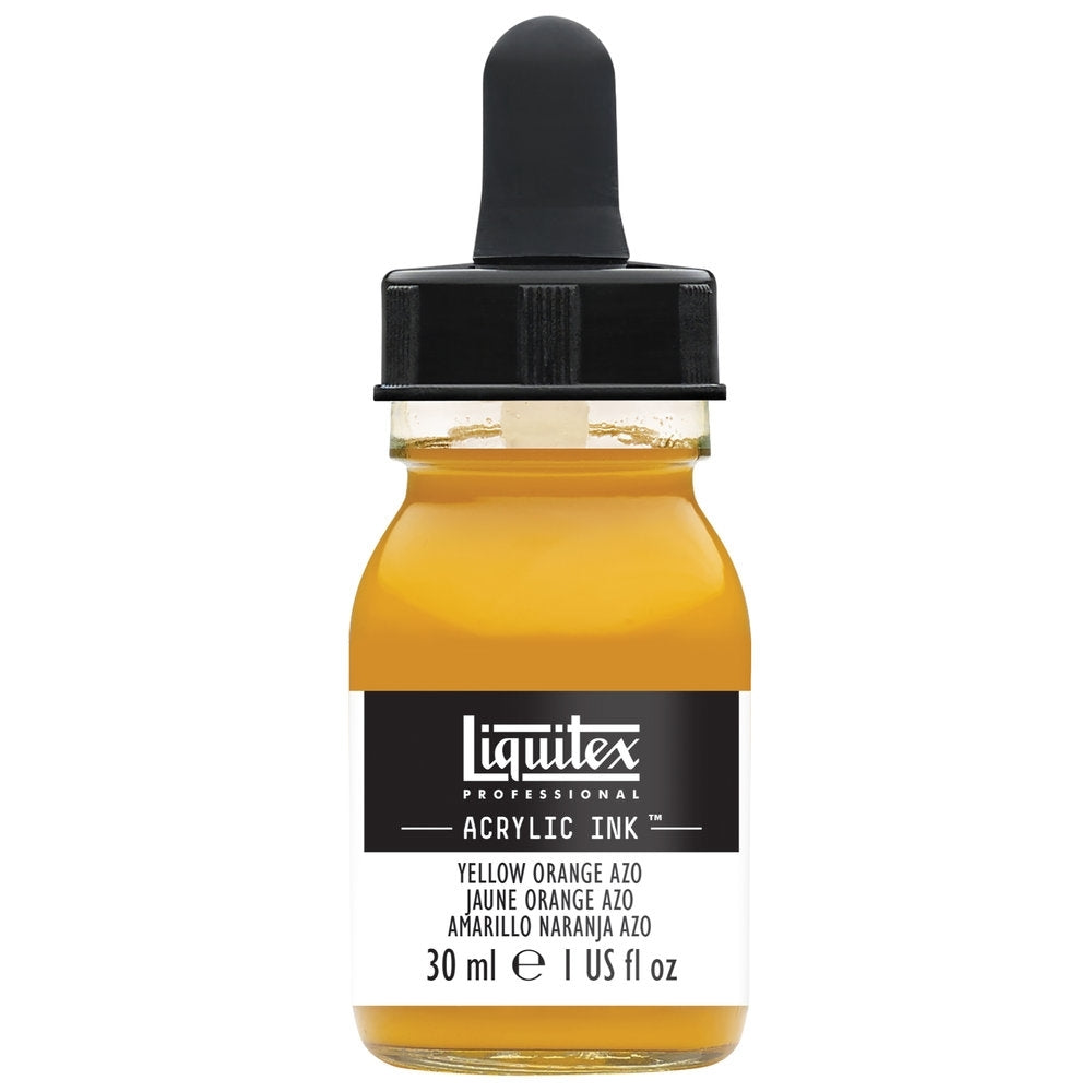 Liquitex - Acryl -inkt - 30 ml gele oranje azo