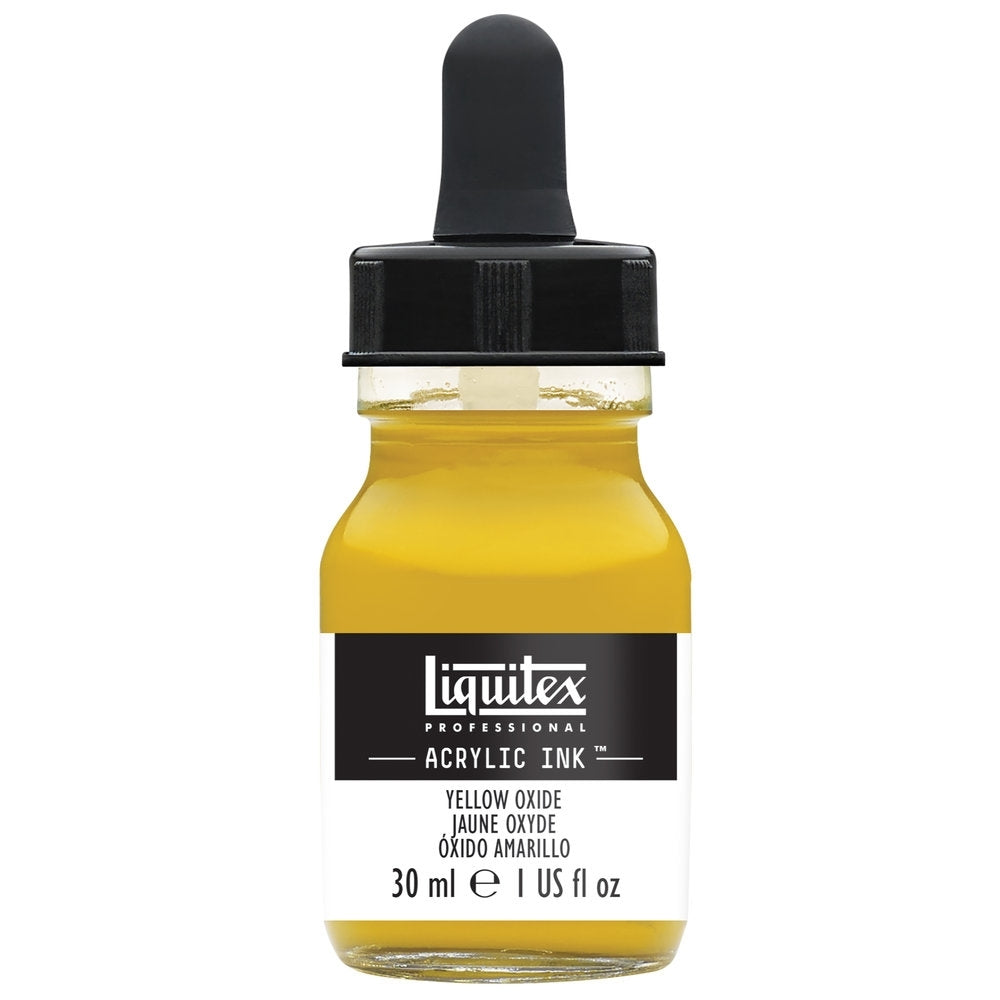 Liquitex - Encre acrylique - 30 ml d'oxyde jaune