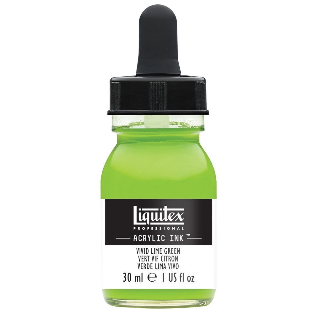 Liquitex - inchiostro acrilico - 30 ml di verde lime vivido