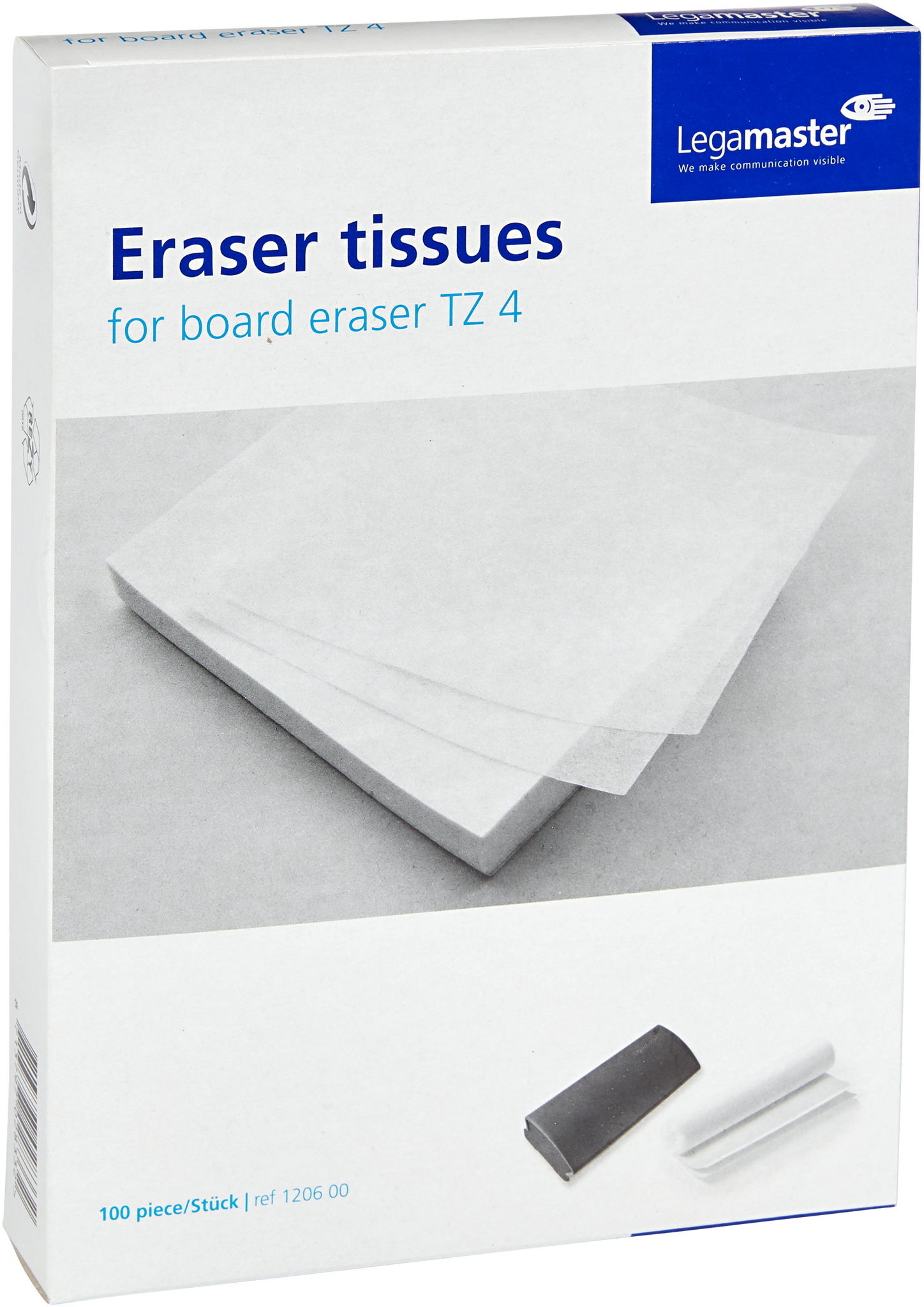 Refill Whiteboard Eraser tissues TZ 4  pack of 100