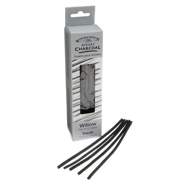 Winsor and Newton - Willow Charcoal Thin 3 Pack