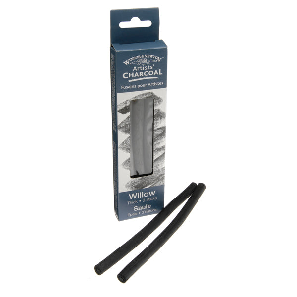 Winsor und Newton - Willow Charcoal Dick 3 Pack