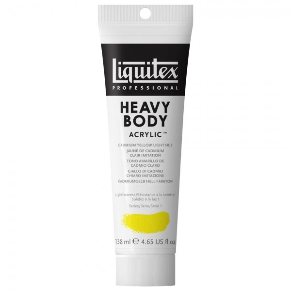 Liquitex - Heavy Body Acrylic Colour - 138ml Cadmium Yellow Light Hue